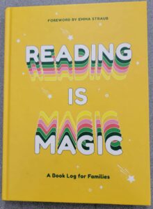 Reading is magic - A book log for families